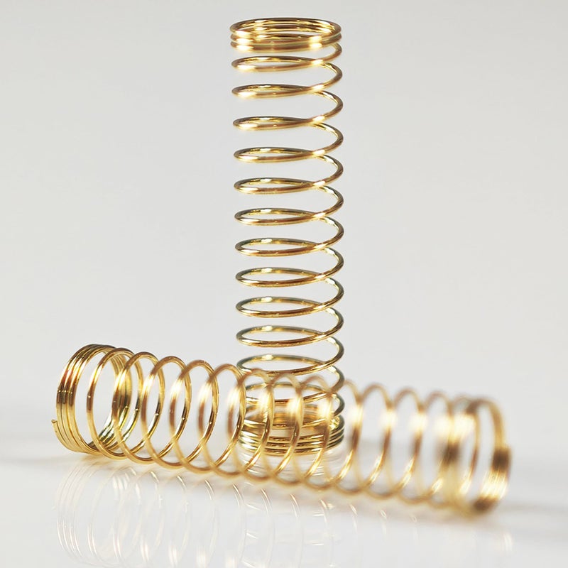 YMDK 110-Pack 24k Gold-Plated Steel Custom Cherry MX Springs for Cherry Gateron MX switches Replacement (80g) - Image 3
